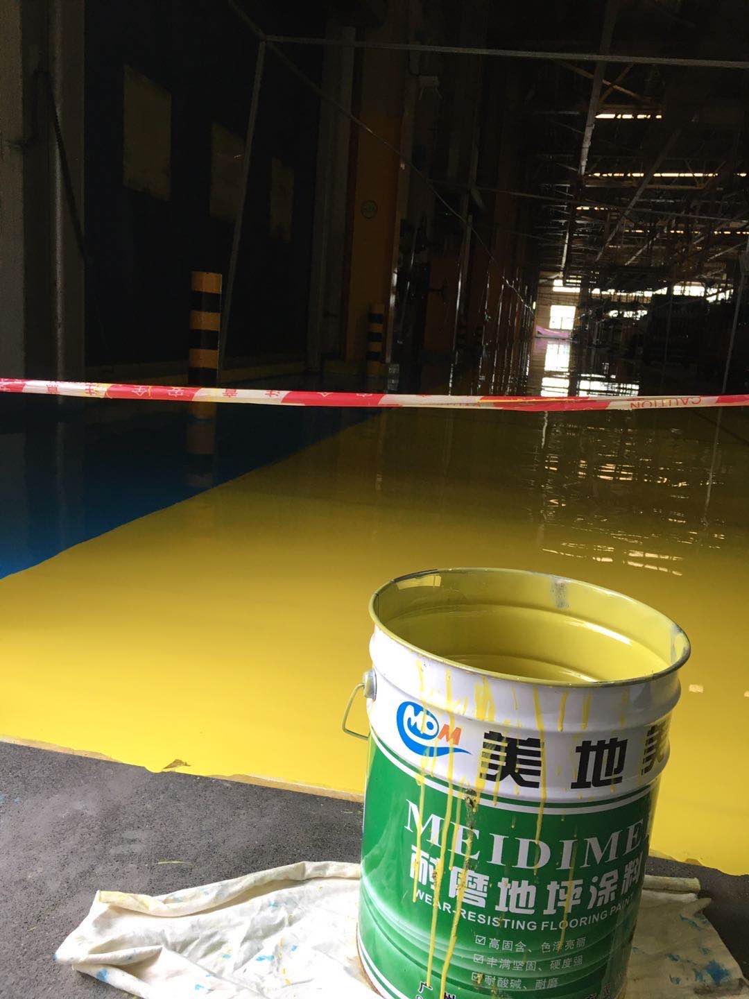 環氧地坪漆翻新施工需要注意哪幾點